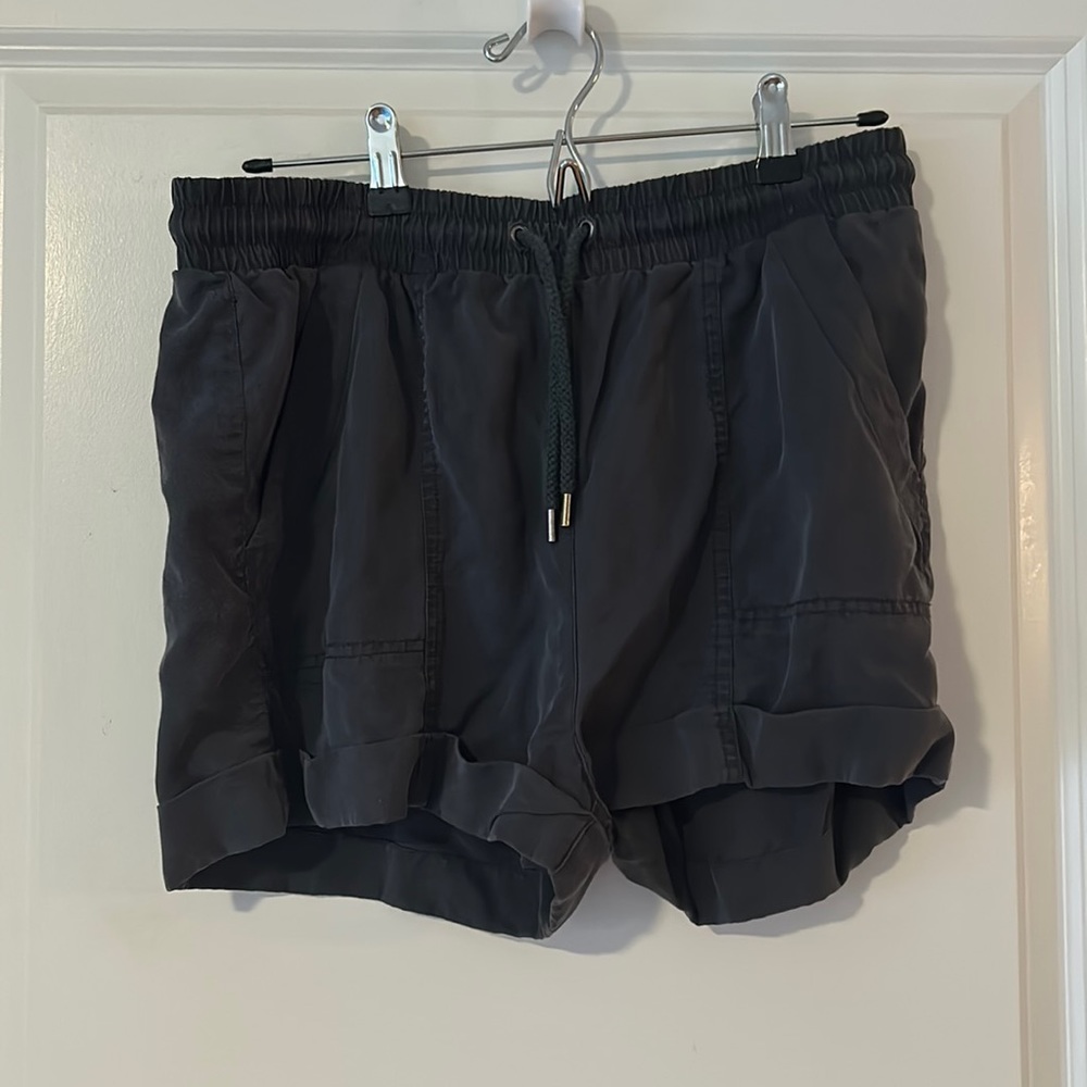 Universal Thread Blue Utility Shorts with Pockets and Drawstring Waist